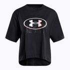 Tricou de antrenament pentru femei Under Armour Live Novelty negru 1369881-001