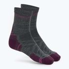 Șosete pentru femei Samrtwool Hike Targeted Cushion Mid Crew medium gray
