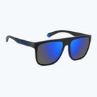 Ochelari de soare pentru bărbați Polaroid PLD 2162/S matte black blue/blue mirror polarized