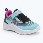 Încălțăminte pentru copii SKECHERS Microspec Advance aqua/purple