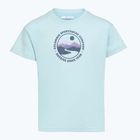 Tricou pentru copii Columbia Mission Lake II SS Graphic marine light/bubbly scoped view