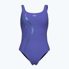 Costum de baie dintr-o piesă pentru femei arena Ginevra Wing Back violet