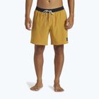 Șort de baie pentru bărbați  Quiksilver Original Straight 17 mustard