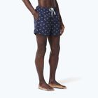 Pantaloni scurți de baie pentru bărbați  Lacoste MH7188 navy blue/multico