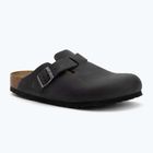 BIRKENSTOCK Boston LEOI Narrow negru flip-flops