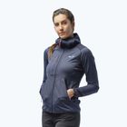 Pulover cu glugă pentru femei Salewa Agner Hybrid PL/DST FZ Hoody albastru marin 00-0000027372