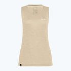 Cămașă de trekking pentru femei Salewa Puez Graphic Dry Tank bej 00-0000027482