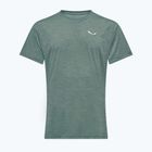 Tricou de trekking pentru bărbați Salewa Puez Melange Dry willow melange