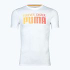 Tricou pentru bărbați PUMA Run Favorites Forever Faster TEE puma white