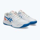 Încălțăminte de tenis pentru copii ASICS Gel-Dedicate 9 GS white/directoire blue