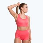 Gymshark Open Back Training Sports sutien de fitness roz cu bulină