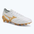 Încălțăminte de fotbal Mizuno Morelia Neo IV Beta Japan FG white/mp gold/cool gray 3c