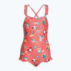 Speedo Digital Frill Digital Frill Thinstrap Costum de baie o singură bucată pentru copii Orange 8-1288115155