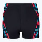 Pantaloni scurți de înot Speedo Tech Print pentru bărbați, negru/portocaliu