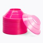 Conuri de antrenament 30 buc. Yakimasport Mini roze 100613