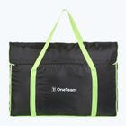 Geantă pentru transport poartă OneTeam Swiftgoal 180 x 120 cm negru/verde