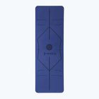 Yoga mat HMS YM10 8 mm albastru închis