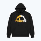 Bluză pentru bărbați MANTO Logo Hoody negru