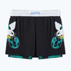 Pantaloni scurți de antrenament pentru bărbați MANTO Dove negru