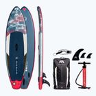 Placă SUP Aqua Marina Wave - Surf iSUP, 2.65m/10cm, cu surf leash albastru-marin BT-22WA