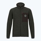 Bluză fleece pentru bărbați CMP 35H3907 Melange Knitted forest melange/black/ferrari red