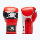 Mănuși de box LEONE 1947 Shock Pro pink/red