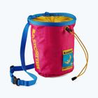 Săculeț pentru magnezie La Sportiva Granite Climbing On The Moon fuchsia/yellow