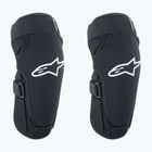 Apărători de ciclism pentru genunchi Alpinestars A-Impact Plasma Pro Knee black/white