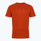 Tricou pentru bărbați EA7 Emporio Armani Visibility Cotton Crew rooibos tea