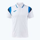 Tricou de tenis pentru bărbați Joma Terra Polo white/royal