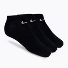 Șosete de antrenament Nike Everyday Lightweight No Show 3pak negru SX7678-010