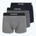 Boxeri pentru bărbați CR7 Basic Trunk 3 pack multicolour
