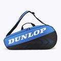 Geantă de tenis Dunlop FX-Club 10 RKT black/blue