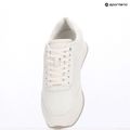 Încălțăminte pentru femei Calvin Klein HW0HW02574 Runner Lace Up Mono Pu Triple Bright White 9