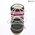 Ghete de zăpadă pentru femei  Moon Boot Icon Low Space Racing forest green/silver/pink 10