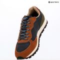 Încălțăminte pentru bărbați Buty Aeronautica Militare 252SC0320UPL00313 blu navy/brown 9