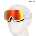 Ochelari de schi UVEX Victorious S FM white matt/mirror orange 10