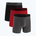 Boxeri pentru bărbați Under Armour Perf Cotton 6" 3 buc. carbon black/galaxy black 15