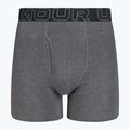 Boxeri pentru bărbați Under Armour Perf Cotton 6" 3 buc. carbon black/galaxy black 2