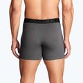 Boxeri pentru bărbați Under Armour Perf Cotton 6" 3 buc. carbon black/galaxy black 12