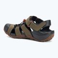 Sandale pentru bărbați Teva Flintwood dark olive 3