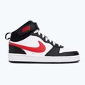 Pantofi Nike Court Borough Mid 2 alb/alb/negru/university red 2