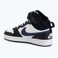 Pantofi Nike Court Borough Mid 2 alb/alb/negru/university red 3