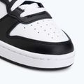 Pantofi Nike Court Borough Mid 2 alb/alb/negru/university red 7