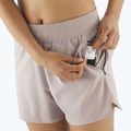 Pantaloni scurți de alergare pentru femei Salomon SHAKEout Core 4" etherea 4