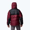 Geacă cu izolare pentru bărbați Columbia Pike Lake II Hooded rich wine/black 3