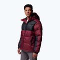 Geacă cu izolare pentru bărbați Columbia Pike Lake II Hooded rich wine/black 4