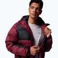 Geacă cu izolare pentru bărbați Columbia Pike Lake II Hooded rich wine/black 8