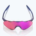 Ochelari de soare 100% Hypercraft XS satin storm metallic/purple mirror 3