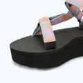 Sandale pentru femei Teva Flatform Universal retro shapes pear blue 7